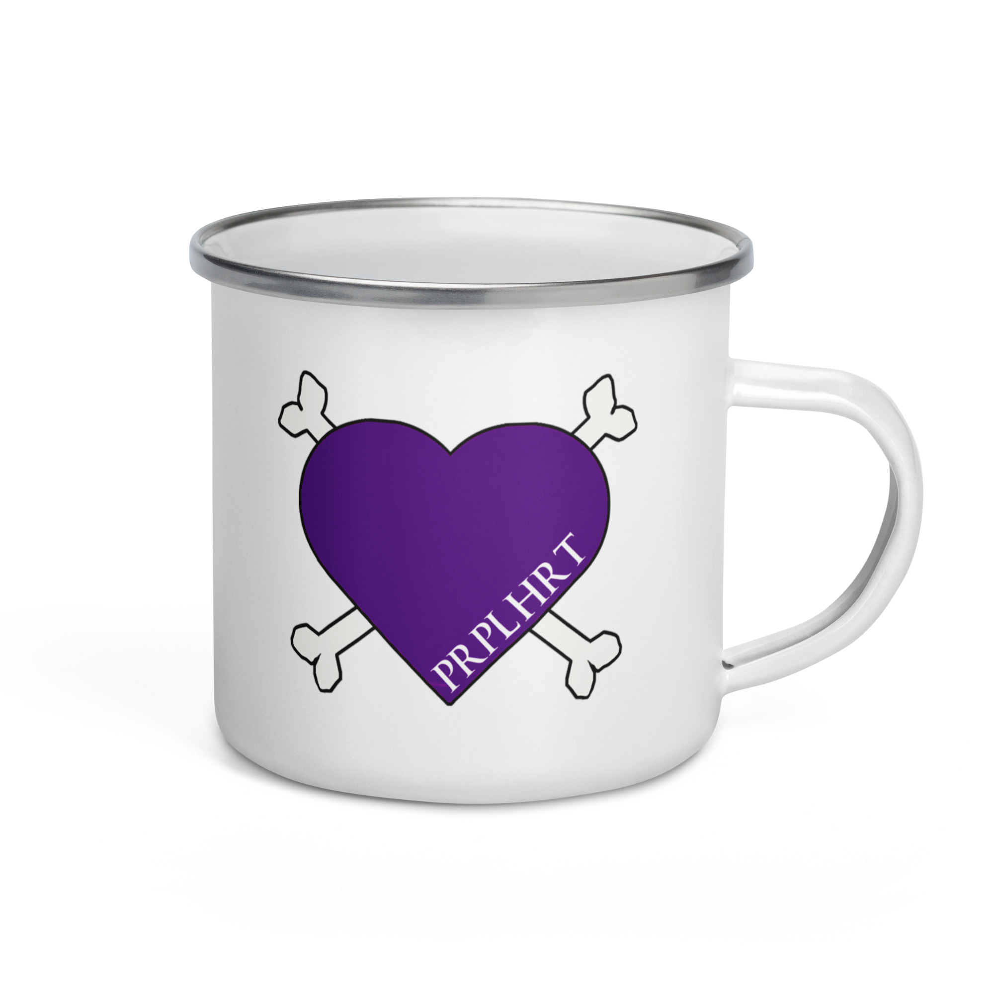 PRPL HRT Enamel Mug - Image 2