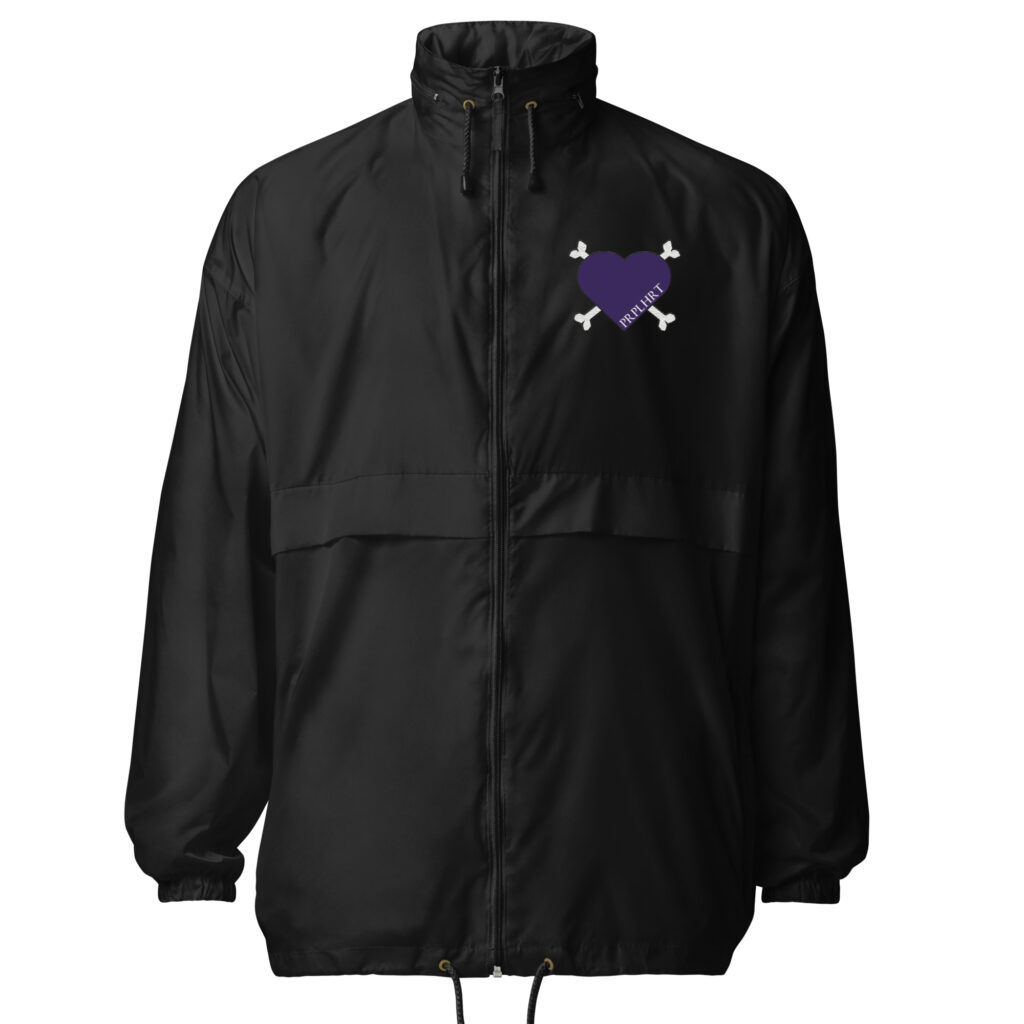 PRPL HRT Unisex windbreaker